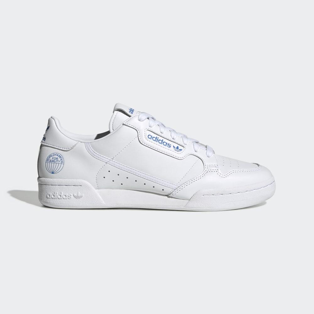Originals Adidas Continental 80 Barbati Romania - Albi/Albastri FV3743